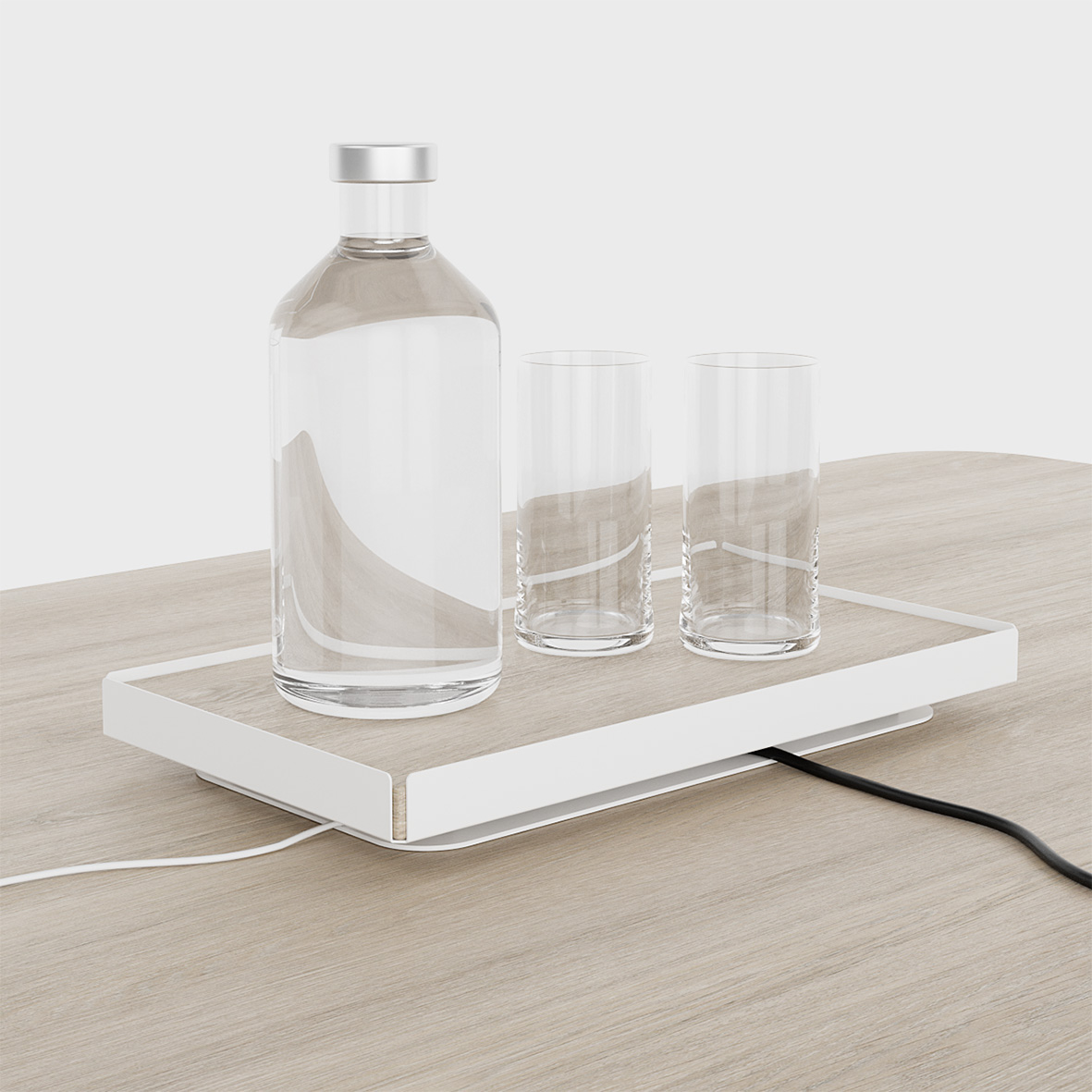 Elektrowanne mit Tablar